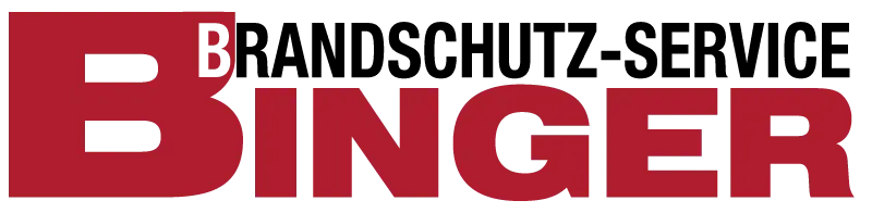 Logo Binger, Schriftzug Brandschutz Binger